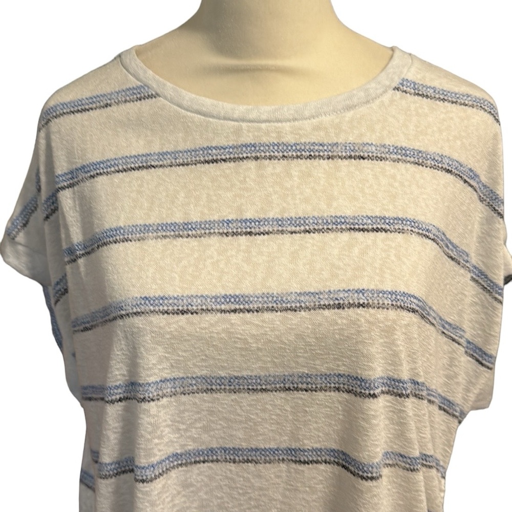 BOBEAU striped knit top size XL - Picture 2 of 8